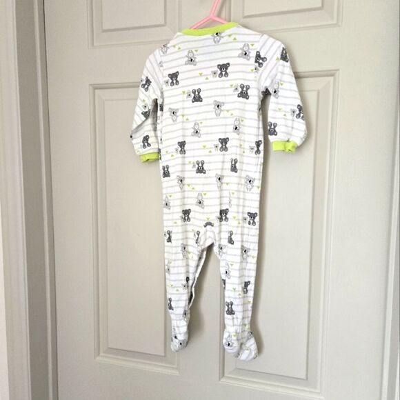2/$15 Pekkle Sleeper Koala Print Size 9m - Picture 3 of 3